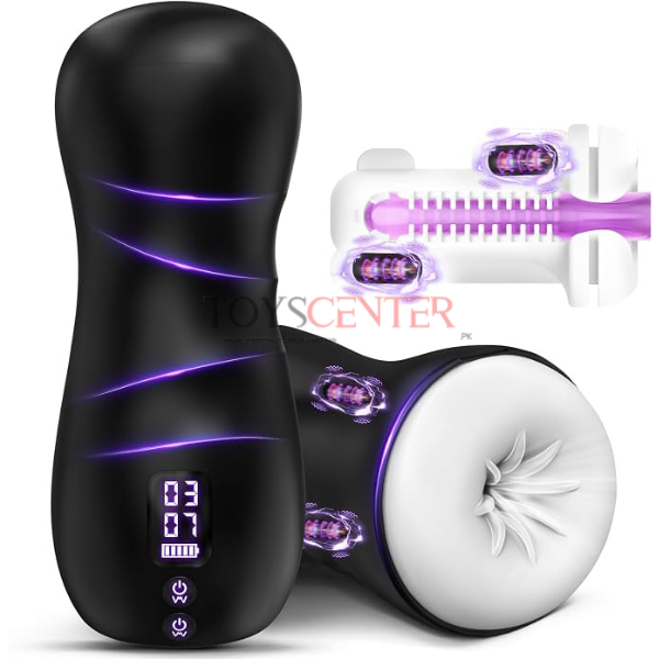 Dual Motors Silicone Electric Pussy