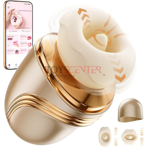 Upgraded Mouth Sucking Vibrator Rose Toy - ToysCenter.Pk